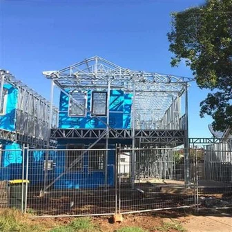 Stálgáttarramma vöruhús